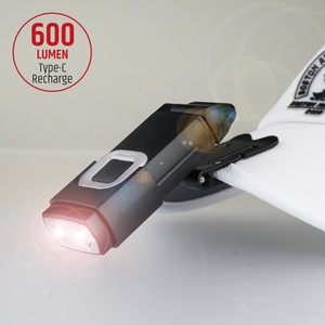 600lumens Mini petit extérieur Rechargeable Portable poche porte-clés étanche Camping magnétique lampe de poche Led lumière de travail - Product Image 2