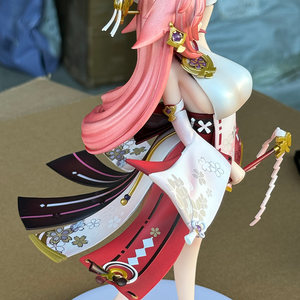 26CM <span class=keywords><strong>Genshin</strong></span> <span class=keywords><strong>Impact</strong></span> Yae <span class=keywords><strong>Miko</strong></span> figura de acción lindo Anime colección Juguetes Para Pvc juguetes para la venta - Product Image 3
