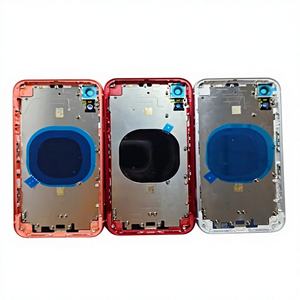 <span class=keywords><strong>Precio</strong></span> de Fábrica al por Mayor, Tapa Trasera de Batería para Teléfono Móvil <span class=keywords><strong>iPhone</strong></span> Serie <span class=keywords><strong>XR</strong></span>, Cristal con Orificio Grande - Product Image 2