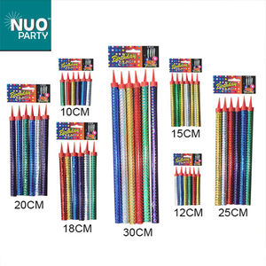 Fontaines à Gâteau d'Anniversaire de 12 cm, Bougies Scintillantes, Fontaines Lumineuses pour la Vente en Gros - Product Image 1