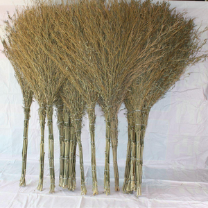 Scopa di bambù naturale con manico in legno di grandi dimensioni a basso prezzo - Product Image 4