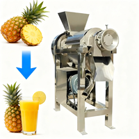 Commerciële hoogproductieve 220V fruitsapcentrifuge voor papaja, sinaasappel en passievrucht pulp.