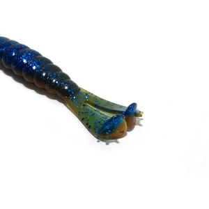 Señuelo de Pesca Spinpoler <span class=keywords><strong>Twin</strong></span> Tail Salted Grub para Agua Salada, Señuelo de Pesca de Agua Media, Cebo de Plástico Suave Flotante TPR, Ned Rig, Wobbler Artificial - Product Image 4