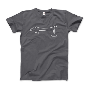 เสื้อยืดลายภาพวาดสุนัขพันธุ์ดัชชุนด์ (ลัมพ์) ของปาโบล ปิกัสโซ - Product Image 4