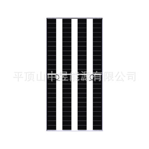 Panneau solaire monocristallin bifacial 380W haute transparence pour applications BIPV - Product Image 4