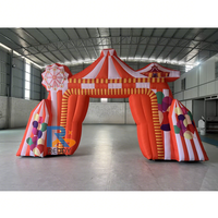 Arche gonflable de carnaval, portail gonflable géant, entrée gonflable, arche de cirque pour événement de cirque