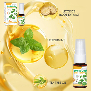 Spray Orale al Limone e Menta con Olio di Tea Tree, Prodotti per l'Igiene Orale, Rinfrescante per l'Alito, Ingrediente Principale: Frutta - Product Image 3