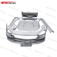 Pour Mercedes AMG GT GT43 GT50 GT53 GT63 GT63S modifié grand sac table résine fibre avant et arrière boîte jupe Quel sourcil