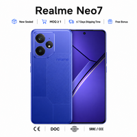 Teléfono Móvil Realme Neo7 5G, Dimensity 9300+, 16GB, 1TB, Batería de 7000mAh, Carga de 80W, Cámara de 50MP con OIS, WiFi7, NFC, Teléfono Android Nuevo con IA