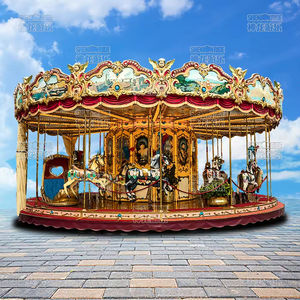 Fin de semana Venta Flash Enchanted Carousel 40% Descuento Seguro Certificado Family Fun Ride Equipment - Product Image 3