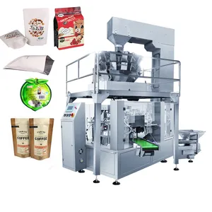 Automatic DoybagジッパーPouch Snack Packing MachineためAppleポテトバナナChips