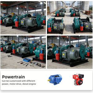 JK Model Electric Winch with Wire Rope for Lifting Towing and <strong>Hoisting</strong> - Product Image 3
