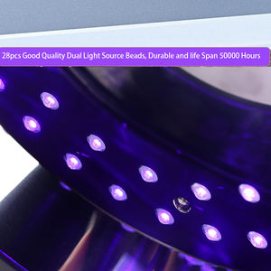 64Watts Ongles Esthétiques Lourds Led Cabines Manucure Professionnelle et Pédicure Ongles <span class=keywords><strong>Lampe</strong></span> Cristal LED Perles Nail Tech <span class=keywords><strong>Lampe</strong></span> - Product Image 6