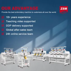 Máy Thêu <span class=keywords><strong>3</strong></span> Đầu Kỹ Thuật Số Tự Động Máy Thêu Máy Tính Công Nghiệp Thương Mại - Product Image 2