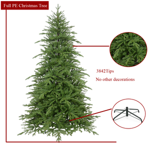 Vente flash - Arbre <span class=keywords><strong>de</strong></span> Noël <span class=keywords><strong>artificiel</strong></span> <span class=keywords><strong>de</strong></span> haute qualité 100% PE avec éclairage intégré, <span class=keywords><strong>180</strong></span> <span class=keywords><strong>cm</strong></span>, base en métal <span class=keywords><strong>de</strong></span> luxe - Product Image 5