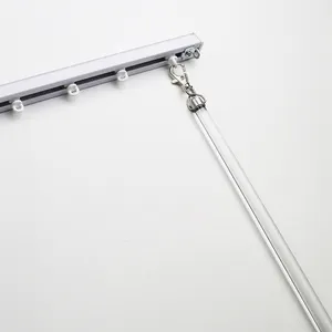 Wholesale High Quality Acrylic R-1 Curtain Track Accessories For Outdoor Window Blind Crank