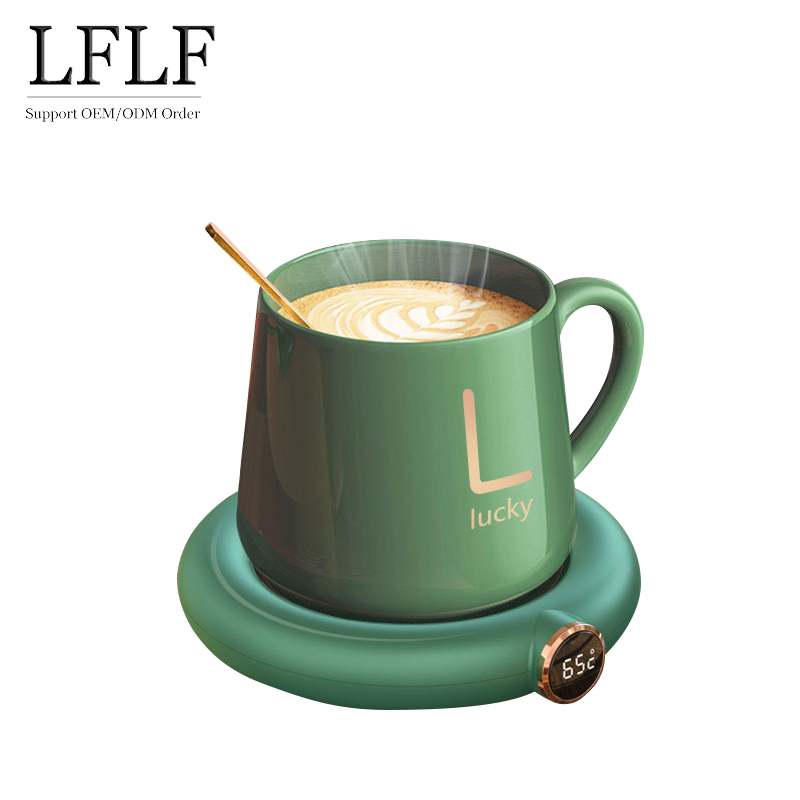 Настольный интеллигентая (ый) USB нагреватель чашки Кружка теплее смарт-чехол Термостатический чашки Coaster нагревательный коврик Кофе молочный чай