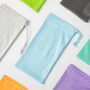 Biểu tượng tùy chỉnh mô hình sợi nhỏ bảo vệ kính Pouch trang sức Túi trượt tuyết Kính Túi pouch - Product Image 4