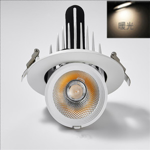 ไฟ LED ฝังฝ้าเพดานทรงกลม สีดำ อะลูมิเนียม 4100K แสงเดย์ไลท์ AC 220V ไฟดาวน์ไลท์ในอาคาร IP20 รับประกัน 3 ปี CRI90 ปรับความสว่างได้ - Product Image 4
