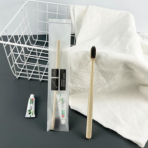 <span class=keywords><strong>Kit</strong></span> Dentale Ecologico di Paglia di Grande Successo per Articoli da Bagno per <span class=keywords><strong>Hotel</strong></span> con Spazzolino e Dentifricio Monouso - Product Image 2