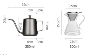 <span class=keywords><strong>Carafe</strong></span> à filtre à café réutilisable résistante à la chaleur : facile à nettoyer, nouveau combo de brassage à bas <span class=keywords><strong>prix</strong></span> pour la maison et le café, infusion à froid/versement - Product Image 4