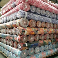 Tissu en Rayonne 100% de Qualité Professionnelle pour l'Industrie Textile, Tissu Challis Imprimé Viscose Tela Viscose Estampada pour Robes, Design Tendance