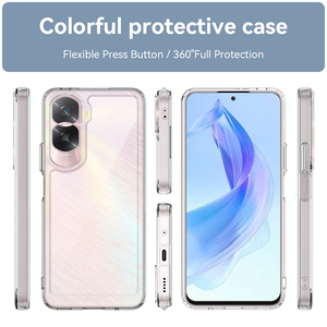 Funda de lujo a prueba de golpes para <span class=keywords><strong>Honor</strong></span> x50 Funda móvil <span class=keywords><strong>plegable</strong></span> de acrílico duro transparente para <span class=keywords><strong>Honor</strong></span> x50i plus - Product Image 2