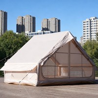 Carpa Inflable Coody para 4 Estaciones, Impermeable, Resistente al Viento, Tela Oxford Duradera para Campamentos y Aventuras al Aire Libre durante Todo el Año, Venta al Por Mayor