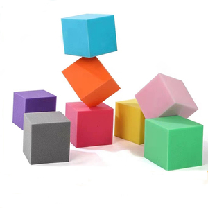 Wanfeng nhà máy của mềm chơi Cube bọt-trampoline miếng bọt biển nhảy bọt Pit khối ngoài trời sử dụng nguồn cung cấp mật độ cao đồ nội thất bọt - Product Image 1