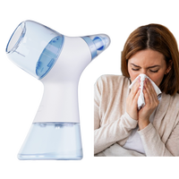 Système d'irrigation nasale professionnel breveté Lavage nasal Lavage Bouteille de lavage nasal Pro pour le soin des allergies et des démangeaisons nasales
