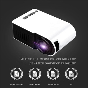 YG210 LED Chiếu 4K Video 1400 Lumens Hướng Dẫn Tập Trung LCD Máy Chiếu <span class=keywords><strong>Mini</strong></span> <span class=keywords><strong>USB</strong></span> Multi-Màn Hình Rạp Hát Tại Nhà Chiếu YG-210 YG210 - Product Image 4