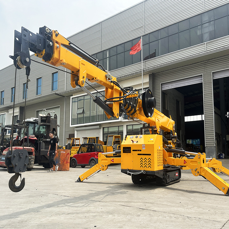 Mini Size Crawler Spider Crane 8