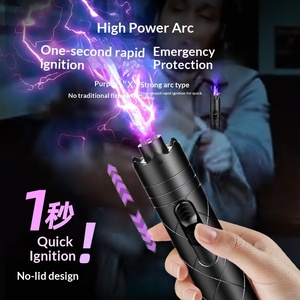Torcia LED ad Arco Speed Push in Lega di Alluminio, USB, per <span class=keywords><strong>Autodifesa</strong></span> Femminile, Campeggio, Portatile, Ricaricabile, Luce Forte Lampeggiante - Product Image 3