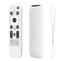 Housse de protection en silicone Ihomemix pour télécommande ONN Android TV 2K FHD Streaming et MECOOL KD3 Android TV Stick