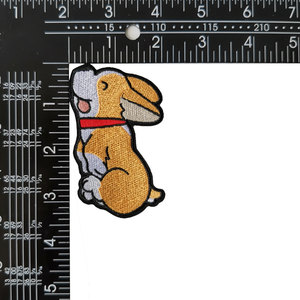 Patchs de broderie Golden Kirky Cute Little Iron-on Full Embroidery pour la réparation de jeans - Product Image 6