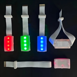 Bracelets <span class=keywords><strong>LED</strong></span> lumineux pour enfants et adultes, clignotants, télécommandés, pour Halloween, fournitures de fête, décorations - Product Image 1