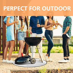 Mat lớn eck Patio cỏ ngoài trời đốt gỗ hố lửa và BBQ hút thuốc cho Bán Sỉ - Product Image 4