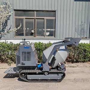 小型セメントトラックミキサークローラー移動式セルフコンクリートミキサー - Product Image 1