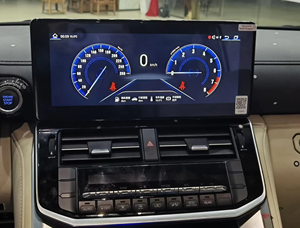 Pantalla de coche HD de 12,3 ", sistema Android 13, reproductor de vídeo Multimedia Creen para Toyota <span class=keywords><strong>Land</strong></span> <span class=keywords><strong>Cruiser</strong></span> LC300 <span class=keywords><strong>2021</strong></span> 2022, Radio de coche CarPlay - Product Image 4