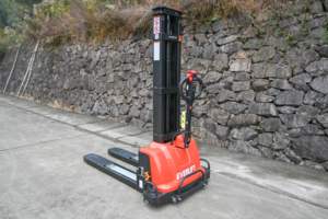 हेली हॉट बिक्री पूर्ण इलेक्ट्रिक सेल्फ लोडिंग स्टेकर पोर्टेबल फोर्कलिफ्ट 1300 किलोग्राम 1500 किलोग्राम स्व-लिफ्ट इलेक्ट्रिक स्टेकर - Product Image 6