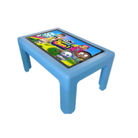 Fabricant professionnel 43 pouces blanc lcd WiFi étanche jambe détachable android interactif enfants table tactile intelligente