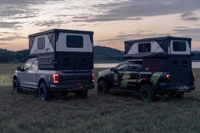 Camper Qian TP07B/TP07W sur mesure, taille moyenne, toutes saisons, pour pick-up Gladiator Silverado