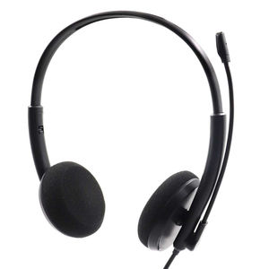 Venta al por mayor centro de llamadas de oficina auriculares <span class=keywords><strong>USB</strong></span> baratos con micrófono de sonido de alta calidad de la fábrica LINX - Product Image 2
