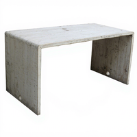 Table à manger en bois d'orme recyclé style shabby chic, reproduction antique, vente en gros, bureau d'ordinateur vintage