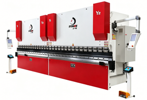 Presse plieuse CNC électrohydraulique à double liaison de haute précision 12000KN avec système DELEM DA53T pour le pliage des métaux - Product Image 2