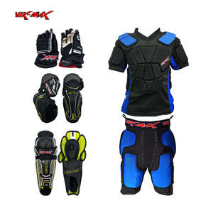 Pantalon de hockey sur glace et en ligne professionnel de qualité supérieure pour sports de plein air, avec rembourrage renforcé et forme ajustée, prix de gros - Product Image 3