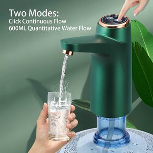 Pompe à eau en bouteille automatique Support de pompe à gallon automatique USB Distributeur d'eau électrique portable - Product Image 2