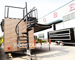 Camión de Comida de Dos Pisos, Autobús de Dos Pisos, Cafetería, Carrito de Comida de Dos Pisos - Product Image 3