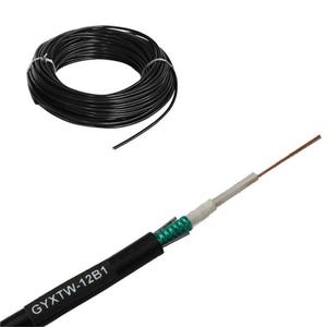 <b>Outdoor</b> GYXTW Armored Aerial Duct Underground Fiber Optic <b>Cable</b> FTTH 2 4 6 8 12 24 Core G652D Single Mode Corrugated Steel Tape - Product Image 3