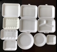 High Speed Automatic Pizza Box Making Machine/disposable Foam Food Containers/ps Foam Lunch Box Making Line